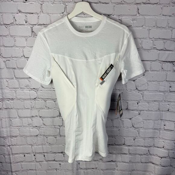 5.11 Tactical Men's CAMS Short Sleeve Baselayer T Shirt Size M NWT - Picture 2 of 7